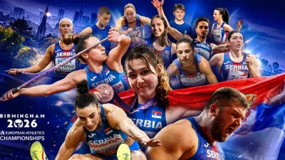  Počinje Evropsko prvenstvo u Birmingemu – raspored atletičara u pohodu na medalje