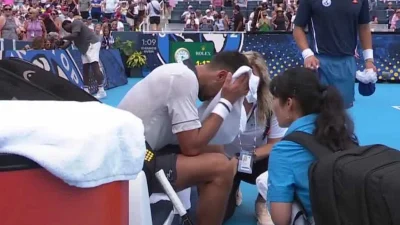 Novak kroz pakao u poraz
