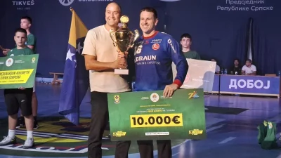 57.međunarodni rukometni TV turnir šampiona "Doboj 2026": Izabrana najbolja postava, Nebojša Simić najbolji golman (FOTO)