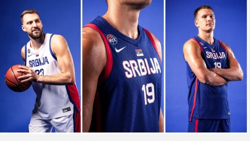 Ovo je novi dres košarkaške reprezentacije Srbije