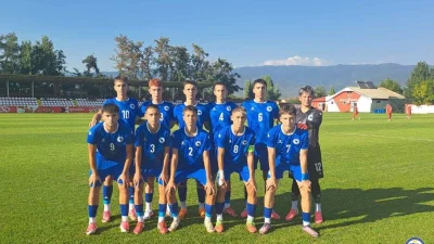 U-15 reprezentacija BiH poražena od Ukrajine: Nakon vođstva uslijedio preokret i poraz od 4:2