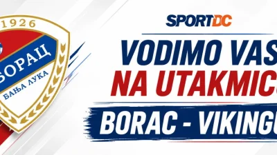 Izabrali smo dobitnike ulaznica za duel Borca i Vikingura!