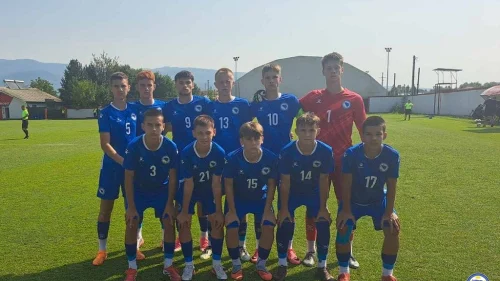 U-15 reprezentacija BiH porazom od Estonije završila UEFA razvojni turnir: Zmajići četvrti sa dva boda