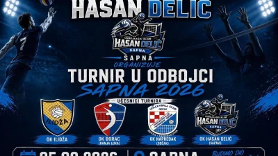 Sapna domaćin velikog odbojkaškog turnira: Aktuelni prvak BiH i još dva premijerligaša stižu na prvi izazov MOK-a „Hasan Delić“