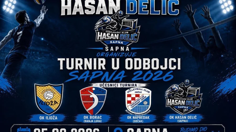 Sapna domaćin velikog odbojkaškog turnira: Aktuelni prvak BiH i još dva premijerligaša stižu na prvi izazov MOK-a „Hasan Delić“, Premijer liga BiH