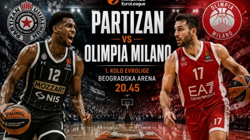 Partizan protiv šampiona Italije na startu nove evroligaške sezone, Euroleague