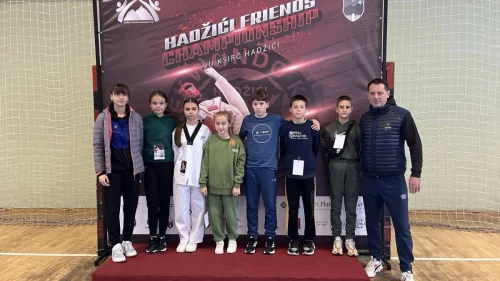 Zapažen nastup TKD kluba Tigar u Hadžićima, Nataša Popović zlatna