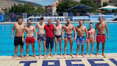 Džudisti Famosa na kampu u Trebinju