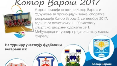 Sve spremno za turnir veterana u Kotor Varoši
