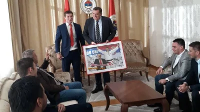 Dodik ugostio Majdova u Istočnom Sarajevu