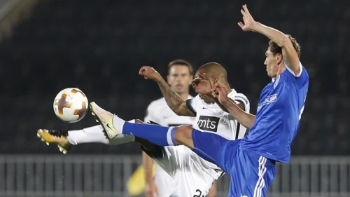 Partizan - Dinamo Kijev 2:3 (video), Superliga Srbije