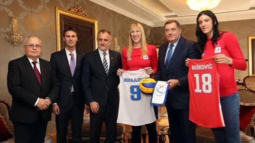 Doček za  Brankicu Mihajlović i Tijanu  Bošković