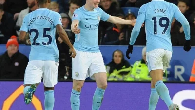 Siti mete redom, Engleska: Premier League