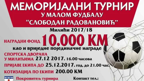 U Milićima počeo Memorijal "Slobodan Radovanović"