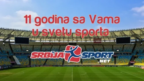 SRBIJASPORT.NET - 11 godina sa Vama!