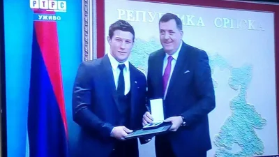 Nemanja Majdov odlikovan od predsjednika Republike Srpske