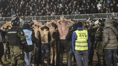 Partizan dvije utakmice bez publike, Superliga Srbije