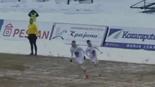 (VIDEO) Katastrofalan teren, loša reakcija golmana i bodovi idu Krupi, BH Telecom Premijer liga