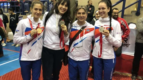 Vanja zlatna, srebro Tijani i Milici