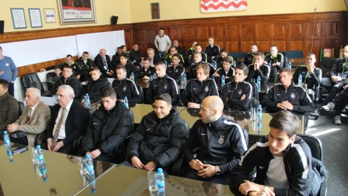 Upriličen prijem za Partizan