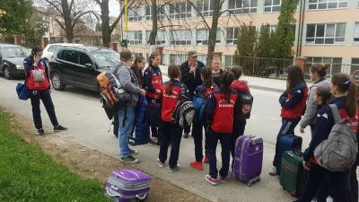 Vlaseničke košarkašice na Republičkom takmičenju