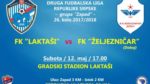 Željo u Laktašima, Druga liga RS – Zapad