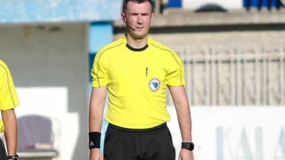 Dragan Petrović sudi derbi u Prijedoru, Prva liga Republike Srpske - Liga za prvaka