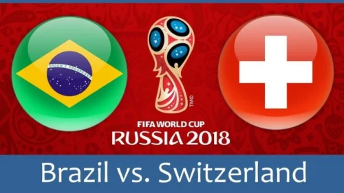 Brazil - Švajcarska 1:1 (kraj)