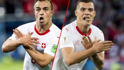 Šaćiriju i Džaki prete dva meča suspenzije