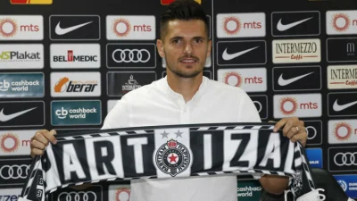 Zakarić nastavio prekodrinski niz Partizana, Superliga Srbije