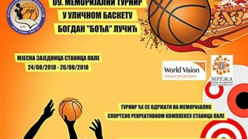 Počinje 9. Memorijalni košarkaški turnir ‘’Bogdan Boća Lučić’’ u Palama