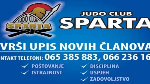 Džudo klub ''Sparta'' novi sportski kolektiv Istočnog Sarajeva