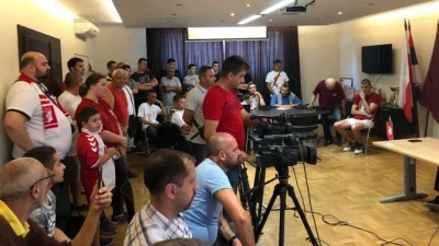 Podrška predsedniku kluba Marku Miškoviću