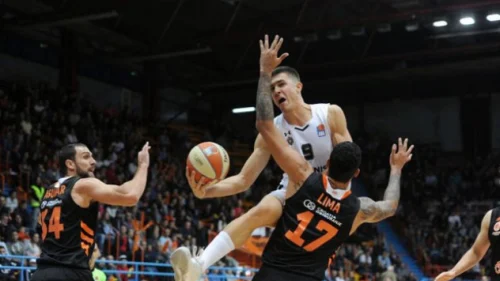 Partizan ispio Cedevitu, ABA liga