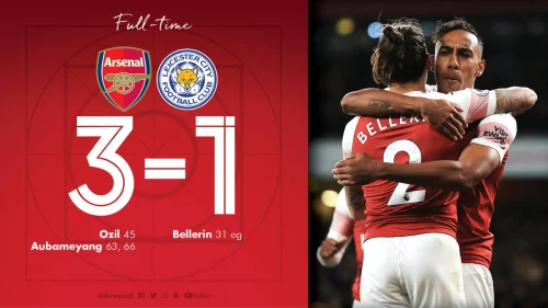 Pl: Arsenal siguran protiv Lestera