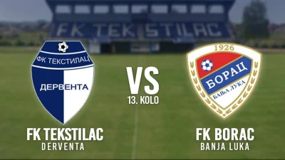 Tekstilac čeka Borac, Prva liga Republike Srpske