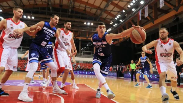 FMP slavio kod Igokee, ABA liga